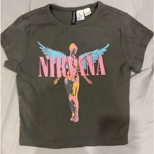 Nirvana Baby Tee H&M